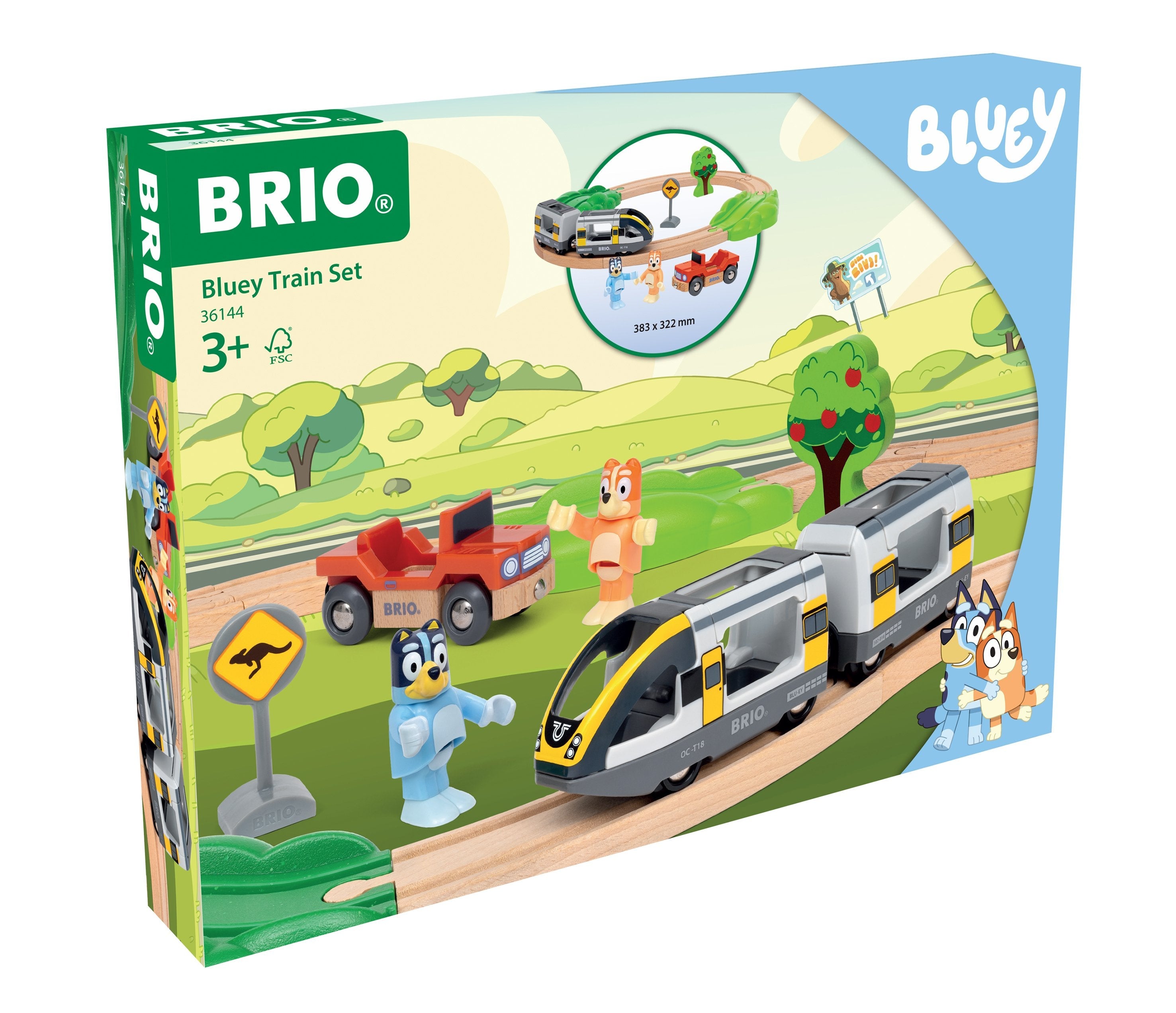 Ravensburger World - Bluey Zugset 63614400