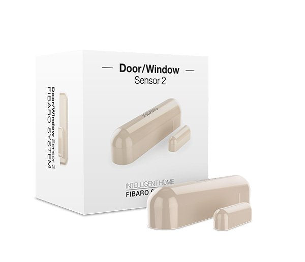 Fibaro Fgdw-002-7 Zw5 Sensor De Puerta / Ventana Inalámbrico Marrón