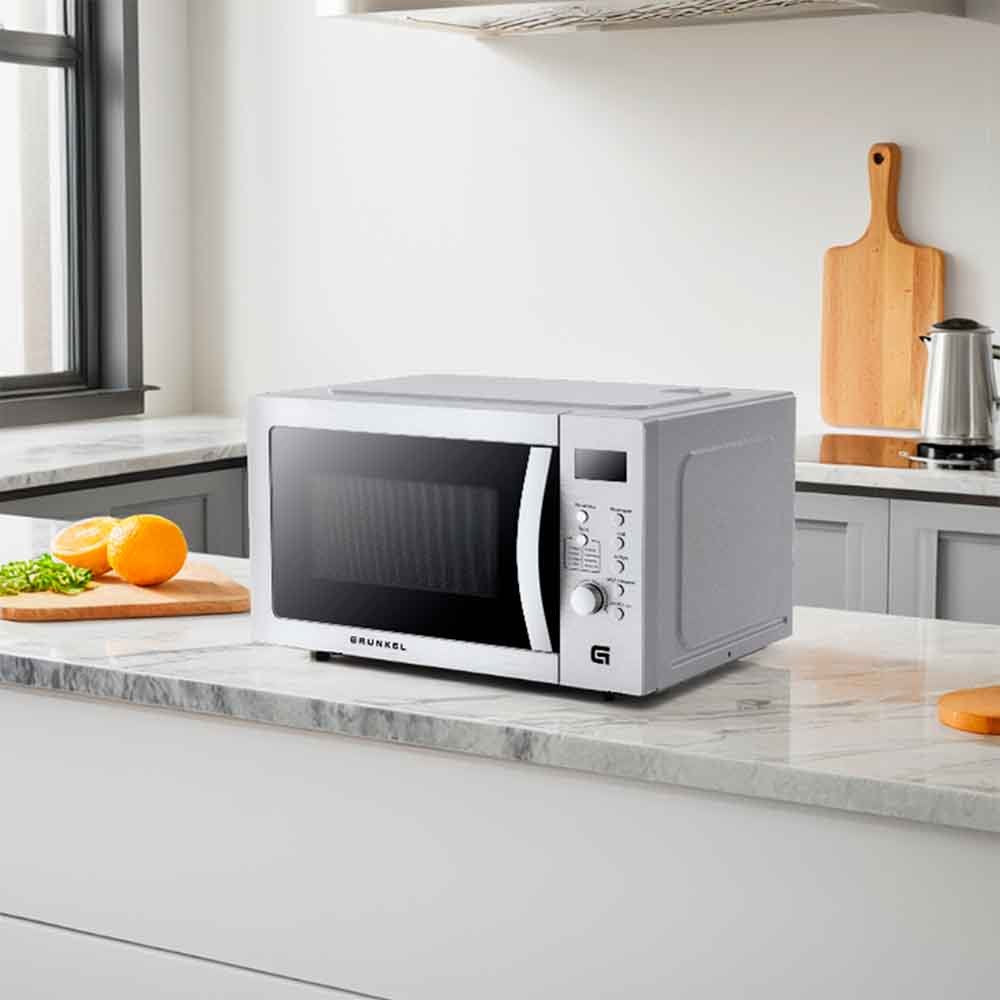 EAN 8426156018775 - Grunkel MW-28AIRFRYER microondas Acero inoxidable Microondas combinado Encimera 28 L 900 W imagen 3
