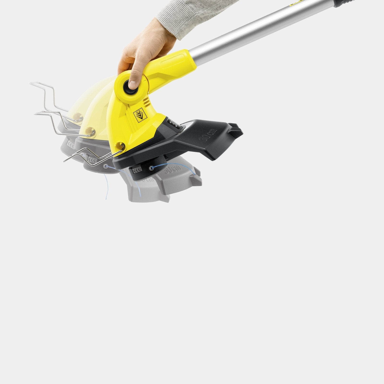 EAN 4054278550244 - Kärcher LTR 18-30 30 cm Batería Negro, Plata, Amarillo imagen 4