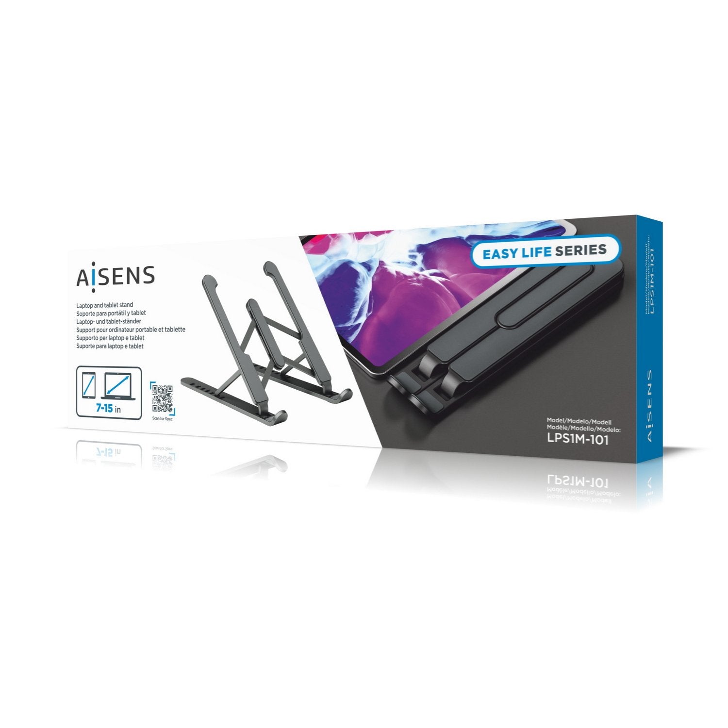 EAN 8436574705591 - AISENS LPS1M-101 soporte para ordenador portátil 38,1 cm (15") imagen 6