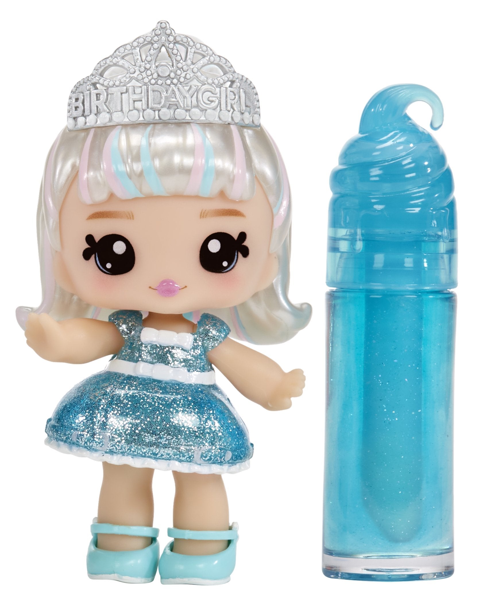 Muñeca De Brillo De Labios Yummiland De Mga Entertainment: Pastel De Cumpleaños De Callie, Muñeca 120704-Euc
