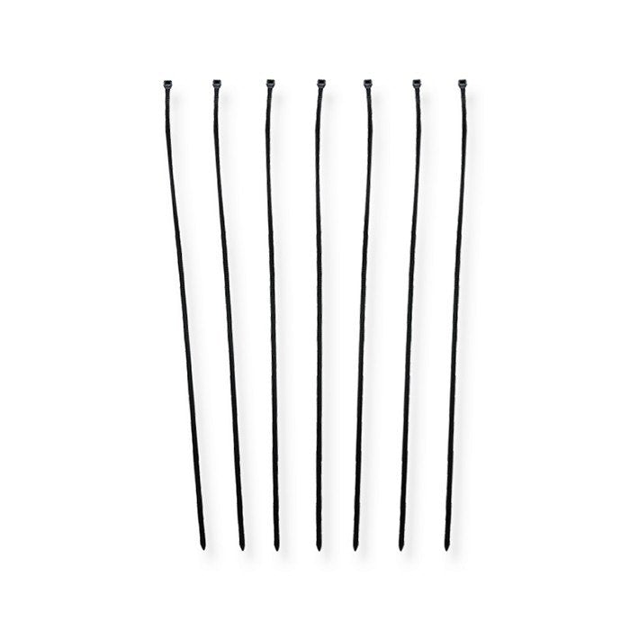 Qoltec 52212 Bridas 4.8 400 100pcs Nylon Uv Black