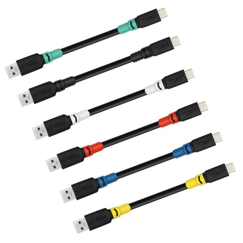 Colorflex Usb-C To Usb-A Cable 60w 10gbps Halogenfree