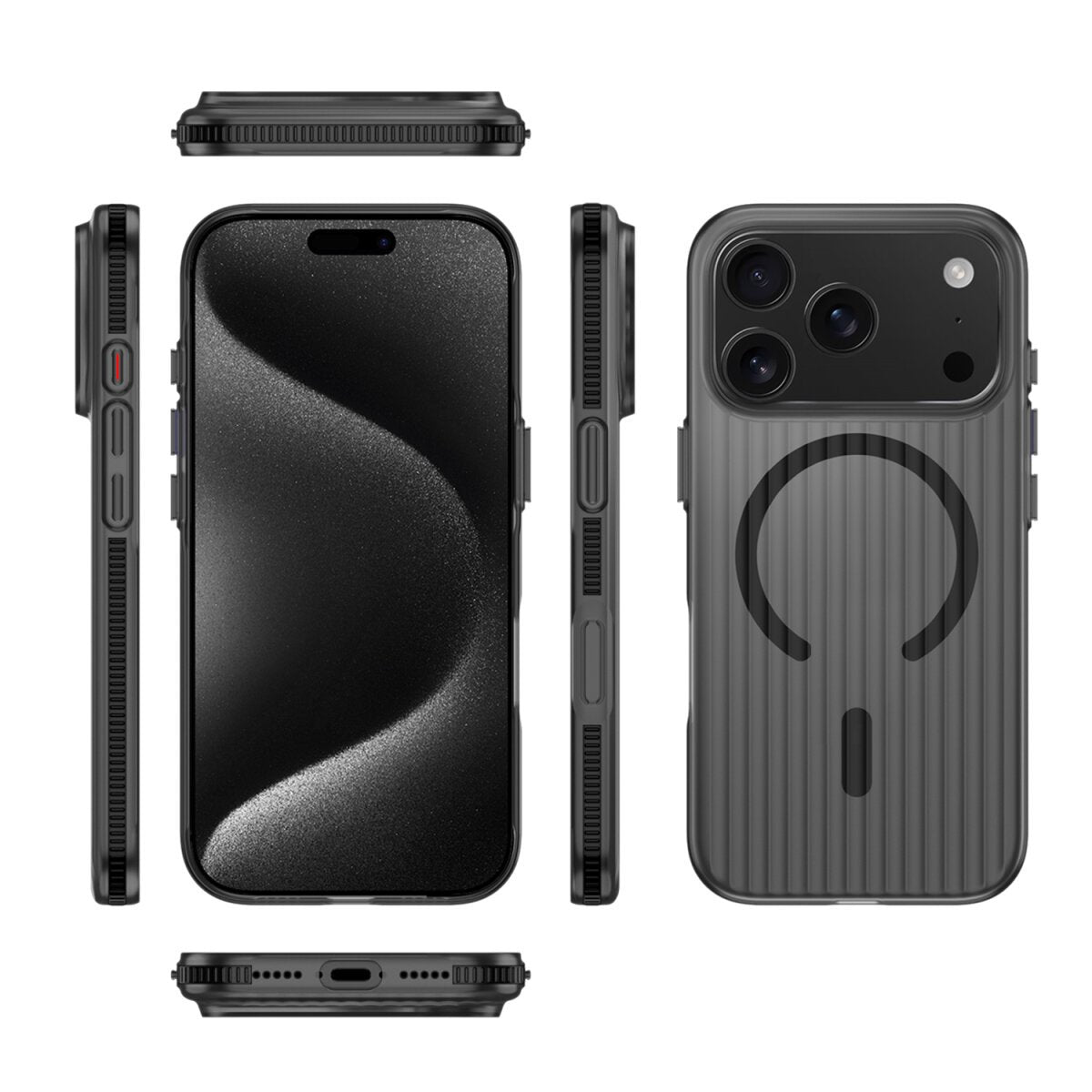EAN 4252011912551 - 4smarts 541641 funda para teléfono móvil 16 cm (6.3") Negro, Transparente imagen 2