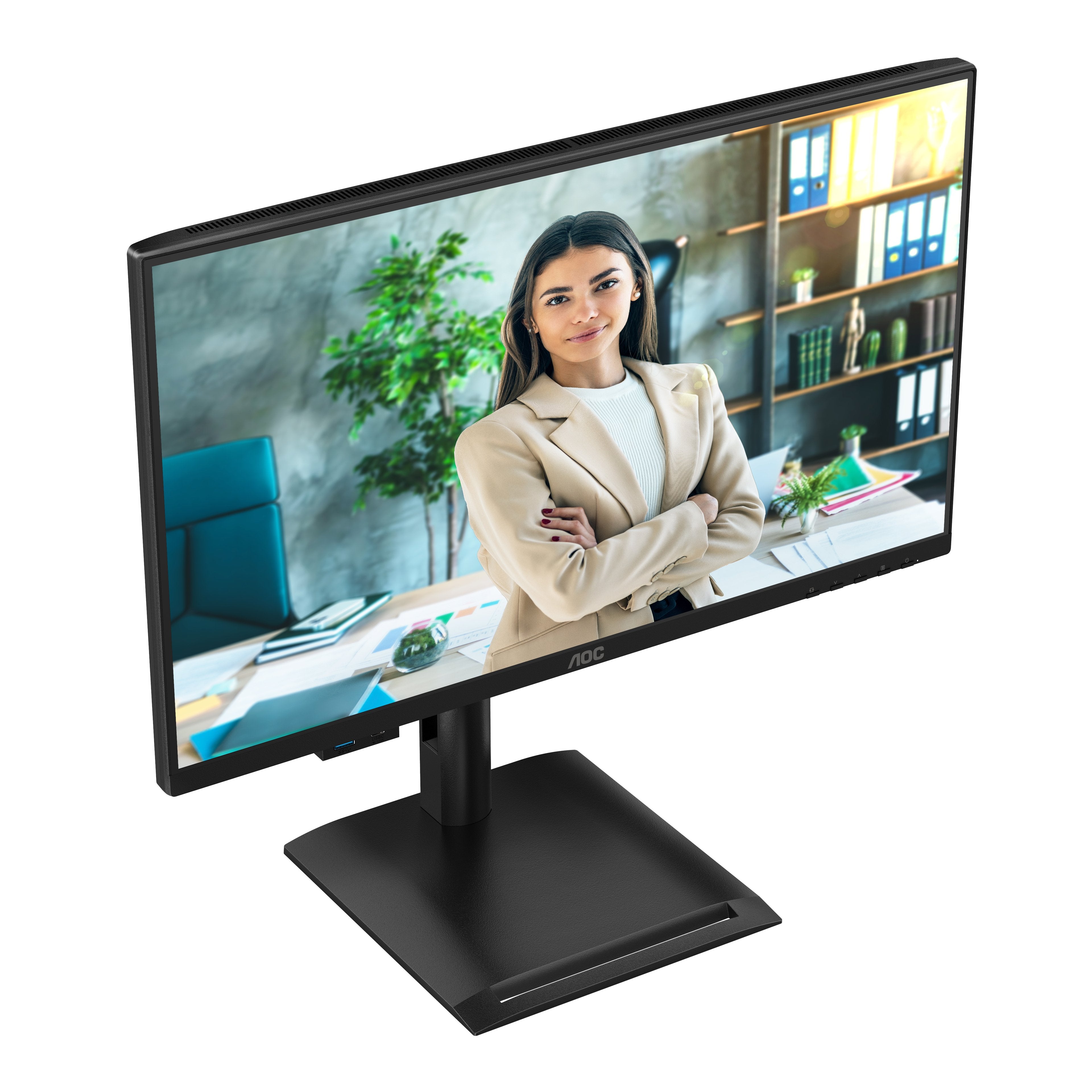 EAN 4038986142878 - AOC 24P4U pantalla para PC 60,5 cm (23.8") 1920 x 1080 Pixeles Full HD Negro imagen 20