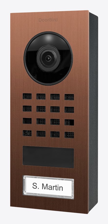 EAN 4260423867437 - DoorBird D1101V sistema de intercomunicación de video Bronce imagen 1