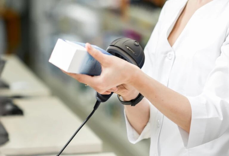 EAN 5704174966319 - Newland HR22 Dorada II Lector de códigos de barras portátil 1D/2D CMOS Negro imagen 3