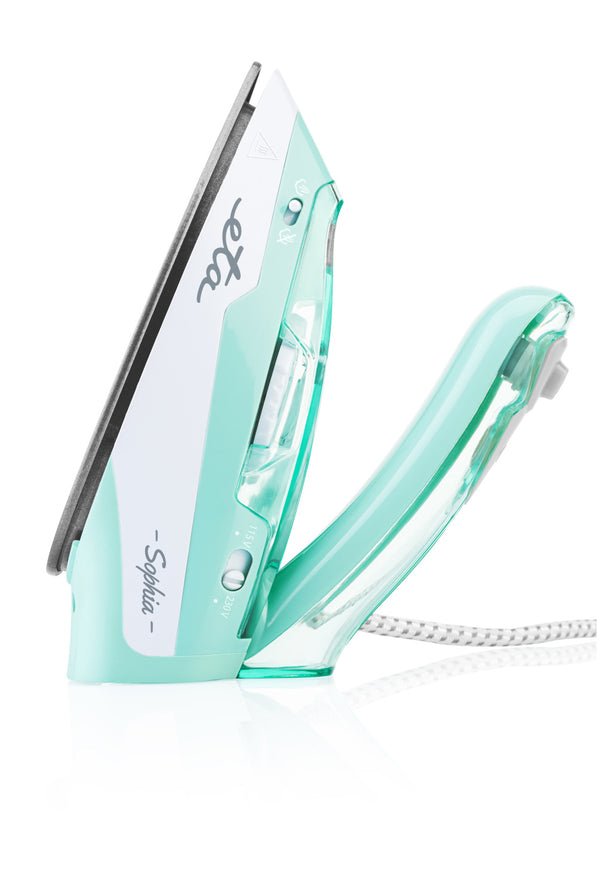 Plancha Eta Sophia Eta127190000 De Vapor De Viaje, 1100 W, Verde Blanco
