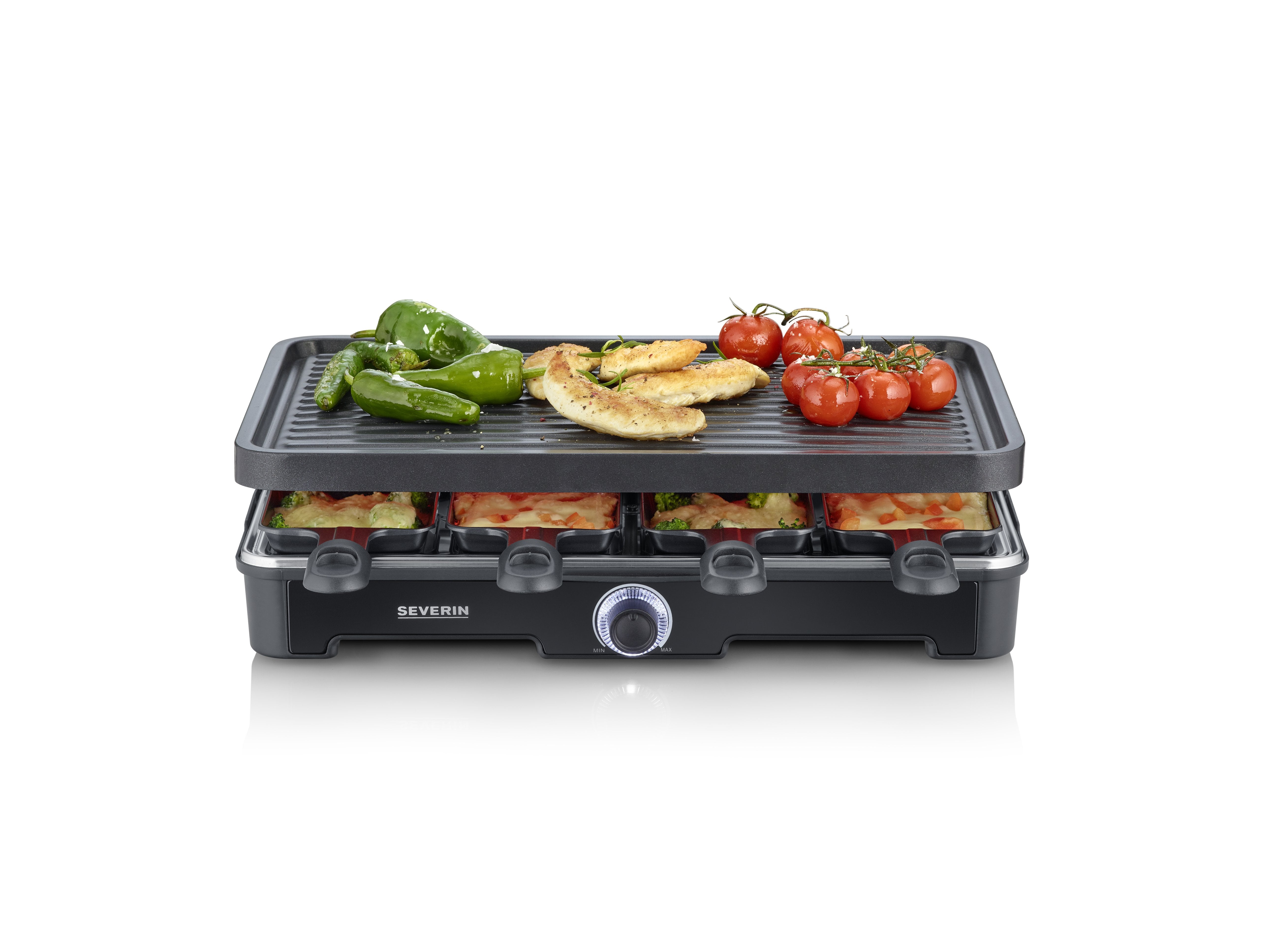 EAN 4008146045226 - Severin RG 9670 parrilla de interior 8 personas(s) 1400 W Negro imagen 3