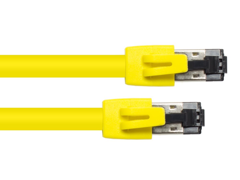 Rns® Cable De Red Cat. 8.1, S Ftp, Pimf, Halogenfrei (Lszh), 2000mhz, 40gbit S, Gelb, 20m, Good Connections®