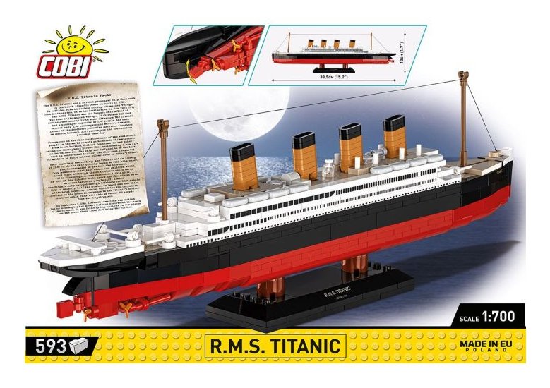 Cobi R.M.S. Titanic, Juguete De Construcción Cobi-1680