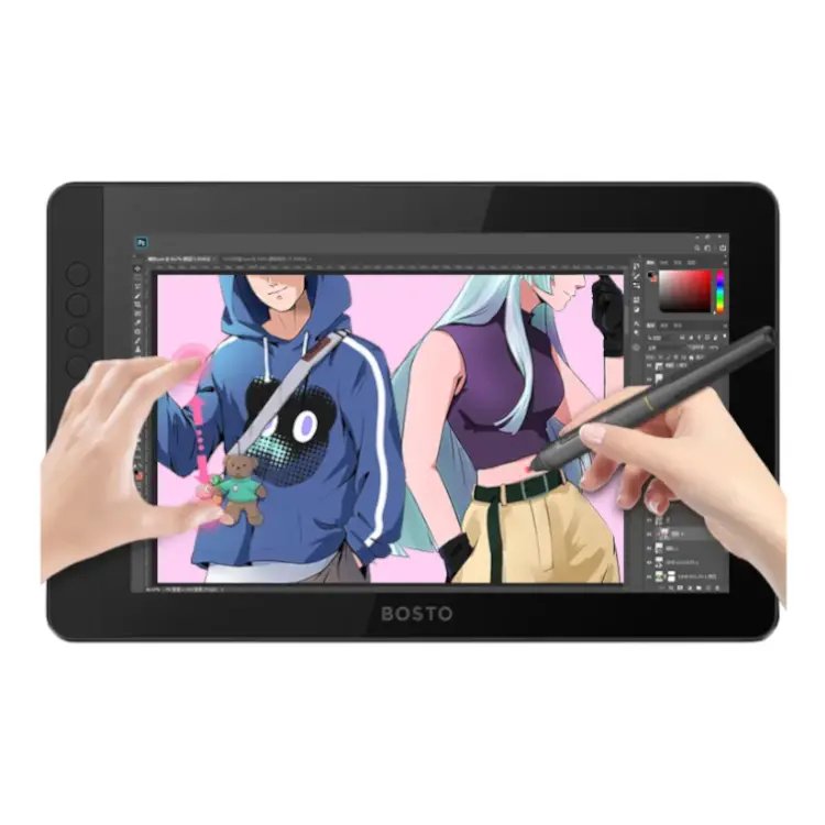 EAN 6972288300476 - BOSTO BT-13HDK-T tableta digitalizadora Negro 5080 líneas por pulgada 293 x 165 mm USB imagen 1