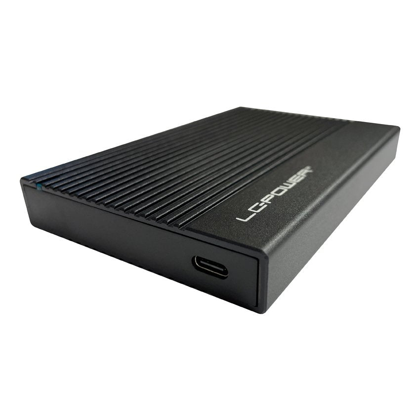 Lc-Power Lc-25u3-C Caja Externa Para Disco Duro/Ssd Negro 2.5"