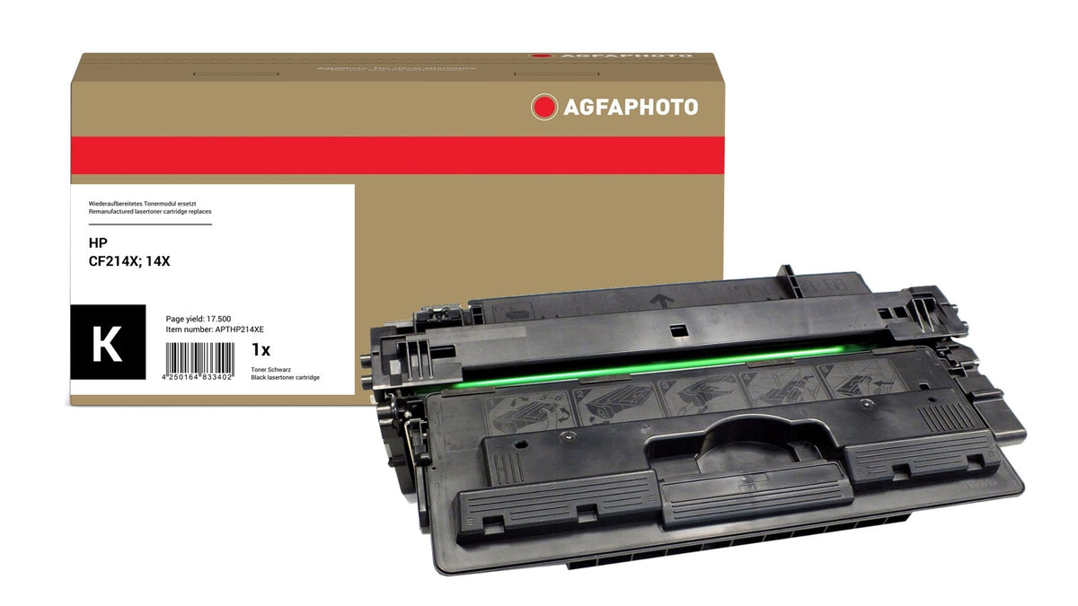 EAN 4250164833402 - AgfaPhoto CF214X cartucho de tóner 1 pieza(s) Compatible Negro imagen 1