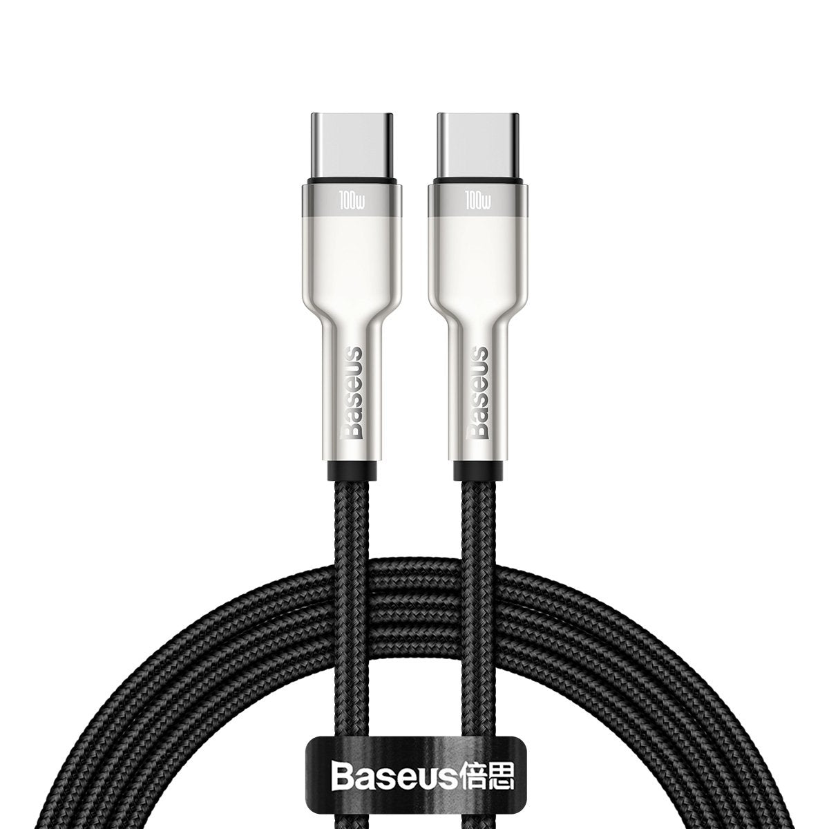 Cable Usb-C A Usb-C Baseus Cafule 100w 1m (Negro) Catjk-C01