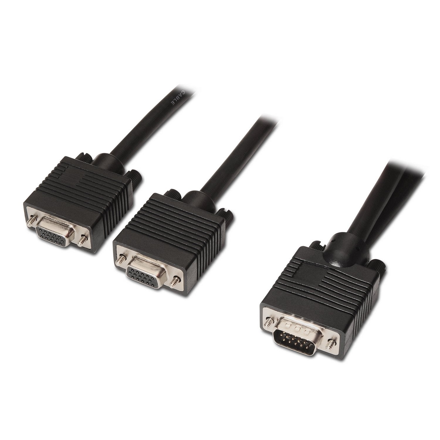 EAN 8436574700800 - AISENS A113-0081 cable VGA 0,45 m VGA (D-Sub) 2 x VGA (D-Sub) Negro imagen 1