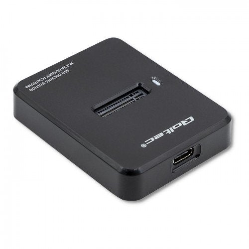 EAN 5901878503134 - Qoltec 50313 caja para disco duro externo Caja externa para unidad de estado sólido (SSD) Negro M.2 imagen 1