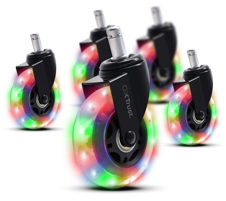 Gaming Chair Acc Wheels/Gxt701 Led Gel 25803 Trust