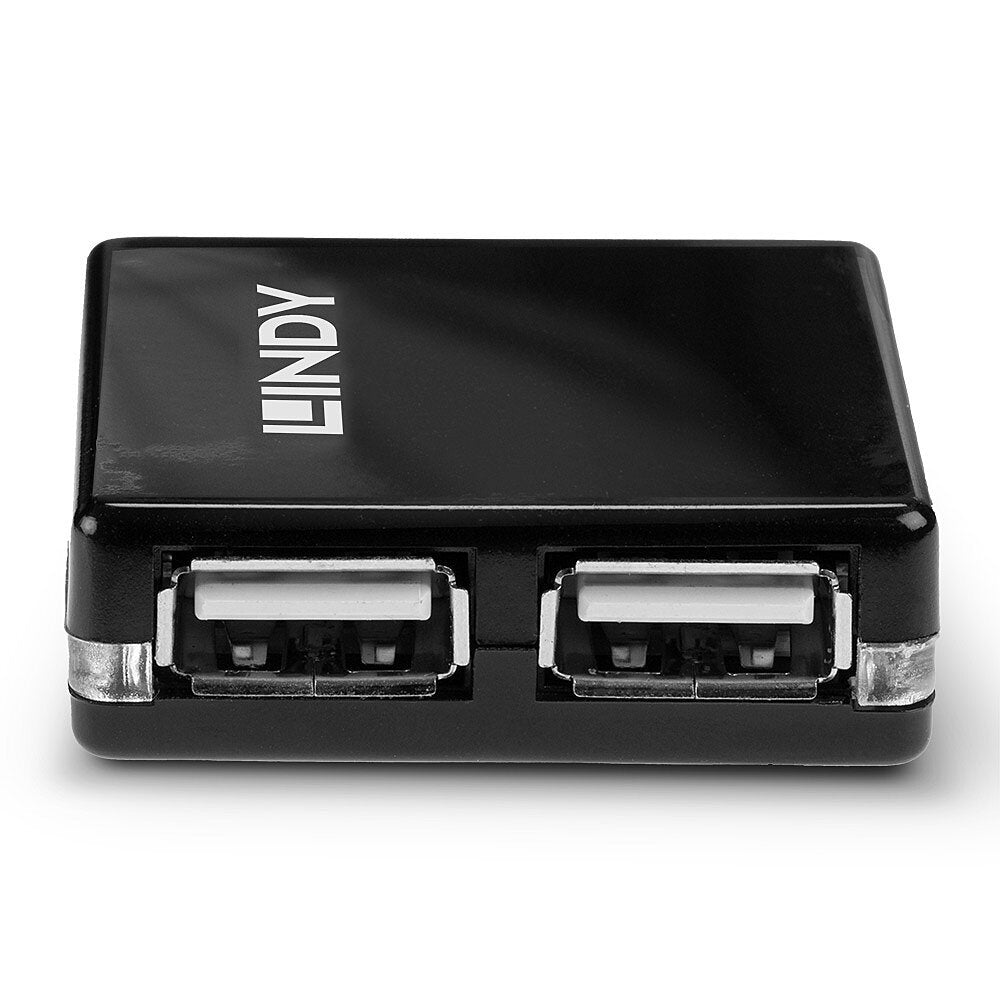 EAN 4002888427425 - Lindy 42742 hub de interfaz 480 Mbit/s Negro imagen 3
