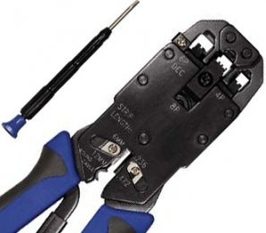 Equip Crimpadora Profesional Rj11-Rj12-Rj45 129404