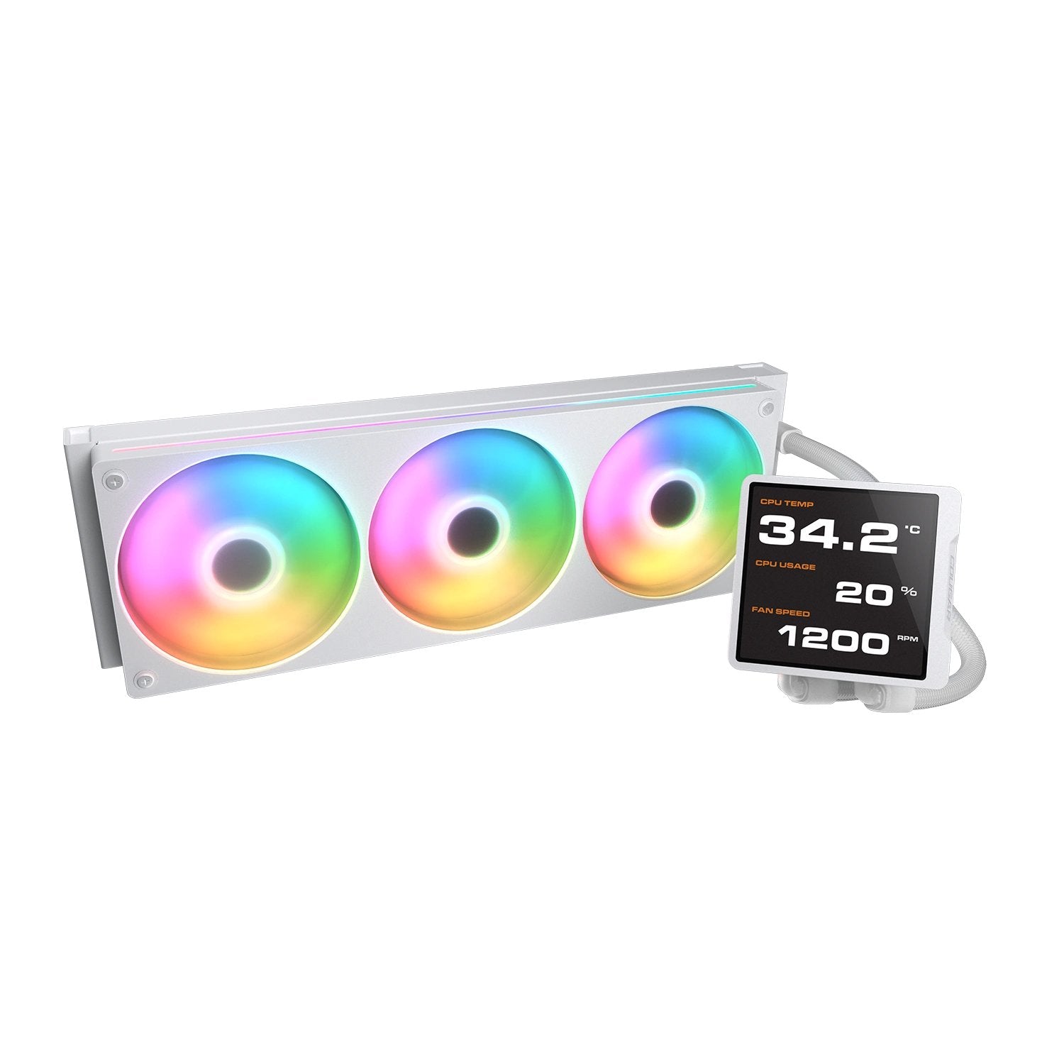 EAN 4710483779718 - COUGAR CGR-PSDVPRGB-W-360 Procesador Sistema de refrigeración líquida todo en uno 12 cm Blanco imagen 2
