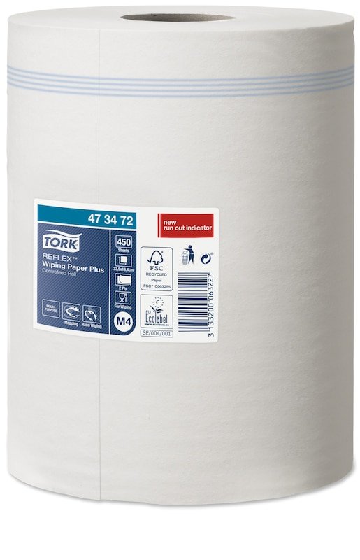 Tork Reflex Plus M4 - Paños De Limpieza - Papel