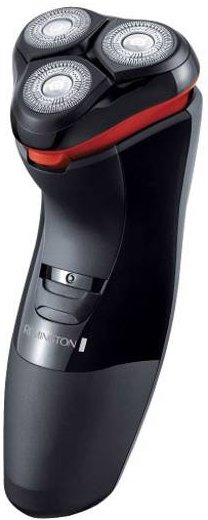 EAN 4008496877003 - Remington PR1330 Máquina de afeitar de rotación Recortadora Negro, Rojo imagen 1