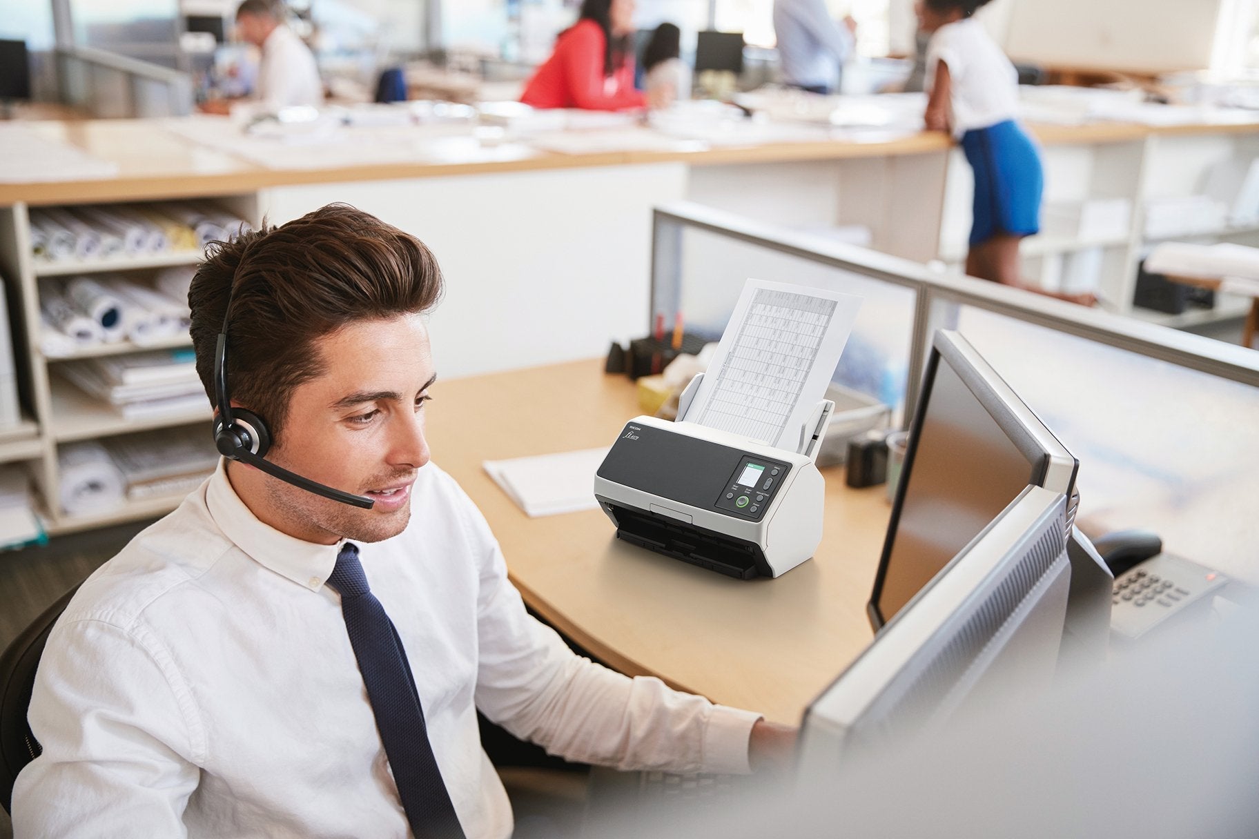 EAN 4939761312106 - Ricoh fi-8170 Alimentador automático de documentos (ADF) + escáner de alimentación manual 600 x 600 DPI A imagen 6