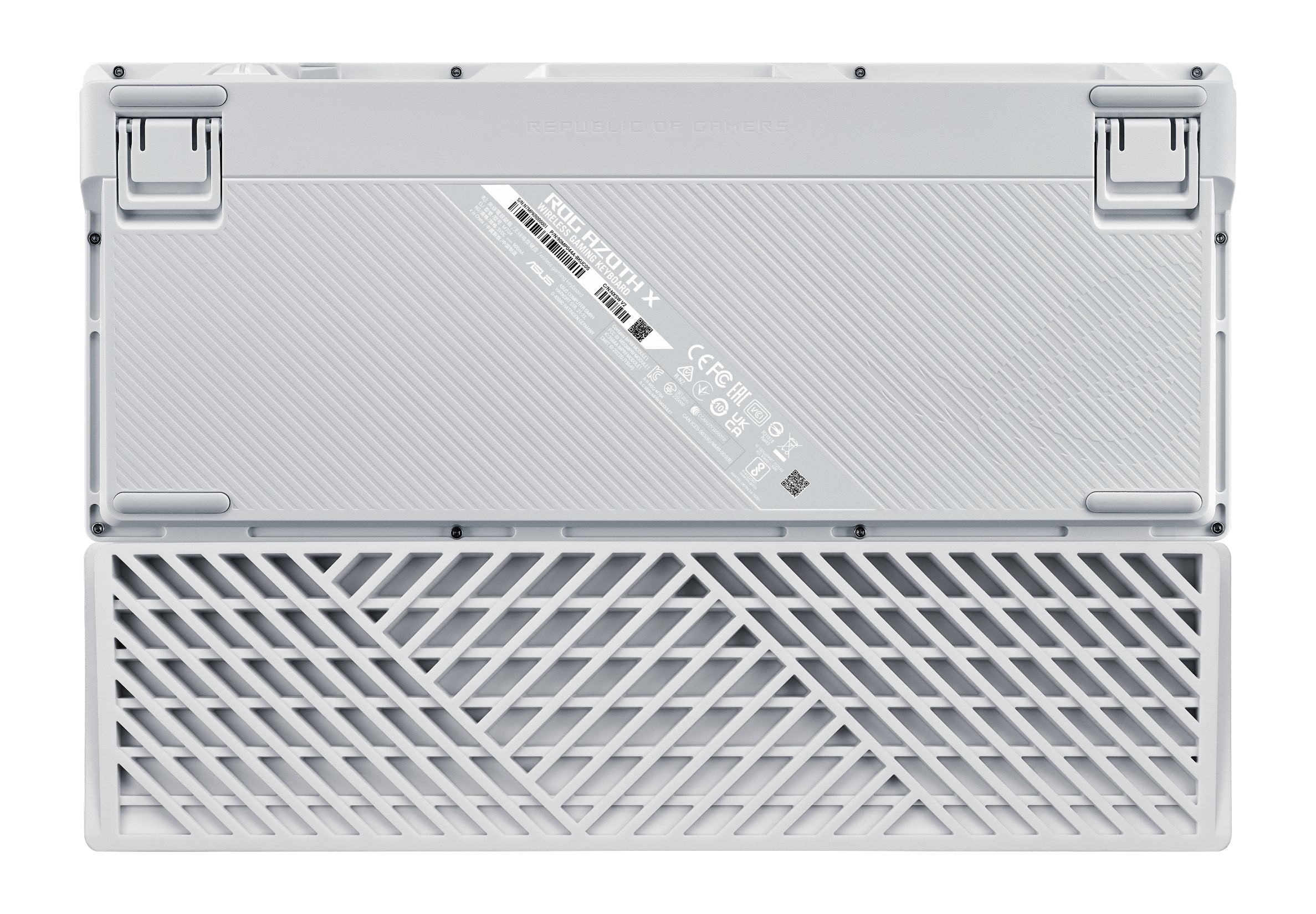 EAN 4711387897232 - ASUS ROG Azoth X teclado Juego USB + RF Wireless + Bluetooth QWERTZ Blanco imagen 6