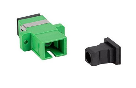 Lanberg Fibra Óptica Adapter Sm Sc Apc Sx Bk 25pcs