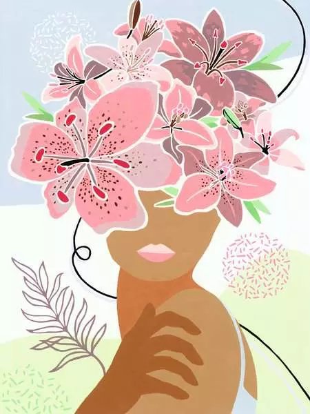Ravensburger Creart Art Collection Canvas Edition - Flores En Mi Mente, Pintura 23908