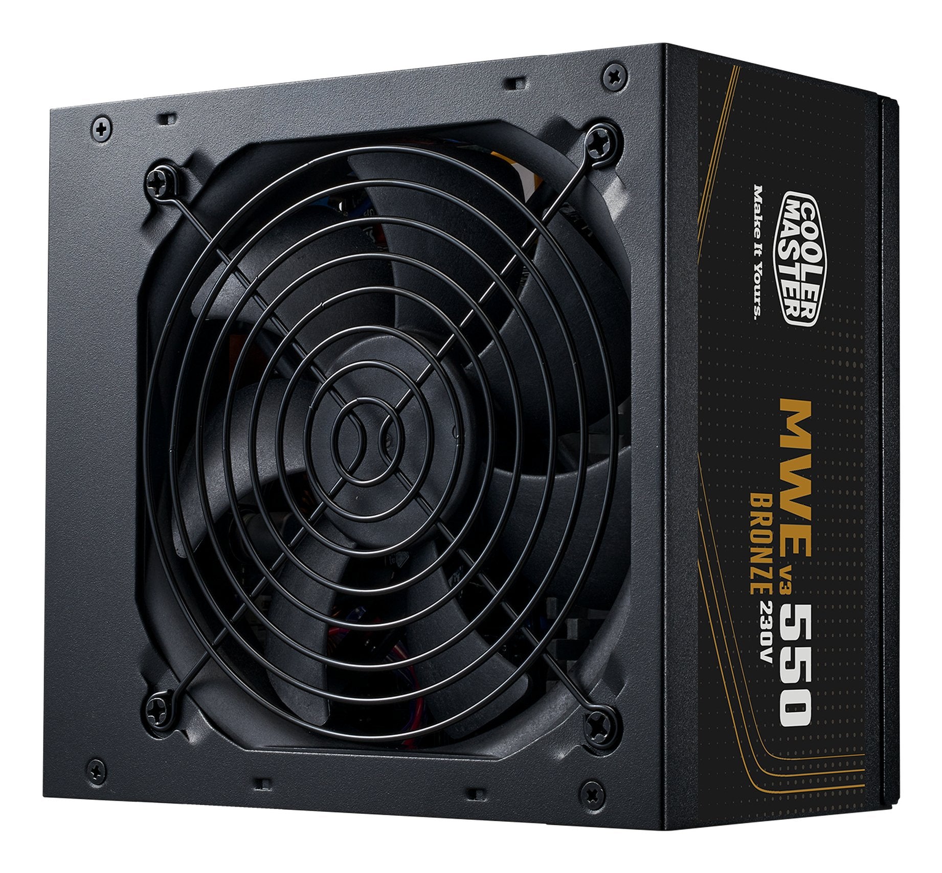 EAN 4719512145104 - Cooler Master MWE Bronze 550 V3 230V unidad de fuente de alimentación 550 W 24-pin ATX ATX Negro imagen 1