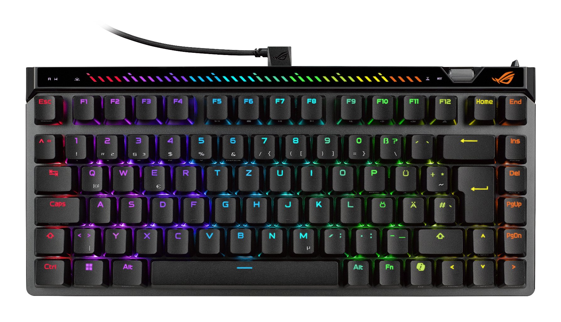 EAN 4711636251044 - ASUS ROG Falchion Ace 75 HE teclado Juego USB Negro imagen 1