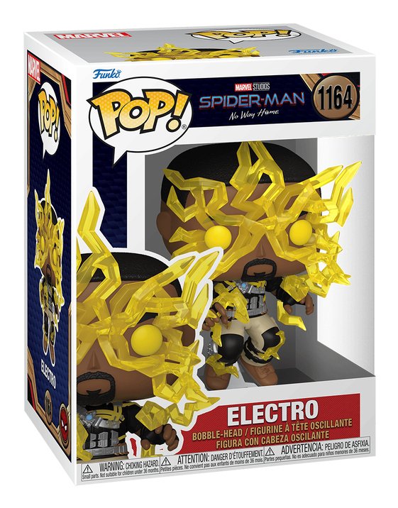 Funko Pop Marvel Spiderman No Way Home Electro 67604