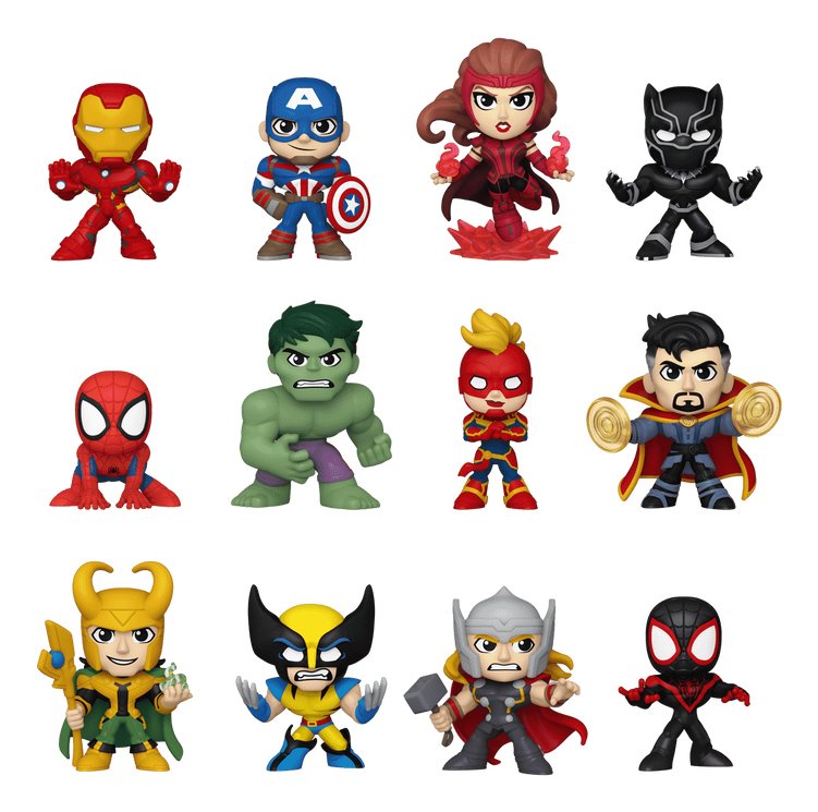 Mystery Mini: Marvel Nc- 12pc Accs