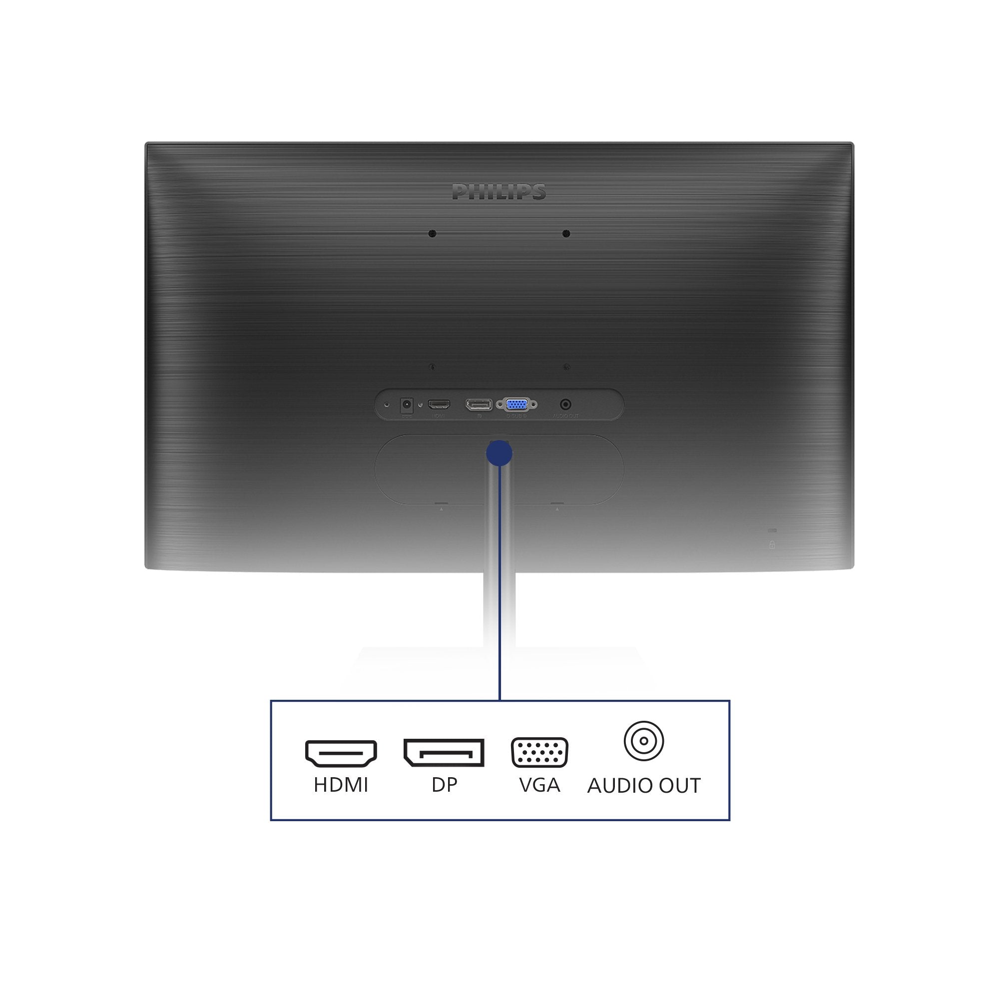 EAN 8712581758530 - Philips E Line 245E1S/00 pantalla para PC 60,5 cm (23.8") 2560 x 1440 Pixeles 2K Ultra HD LCD Negro imagen 7