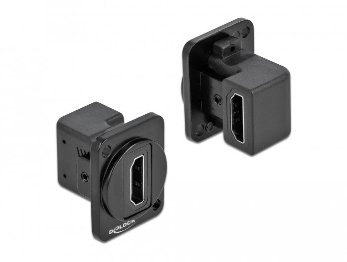Delock D-Typ Modul Hdmi-A 90 Gewinkelt Buchse Zu Buchse