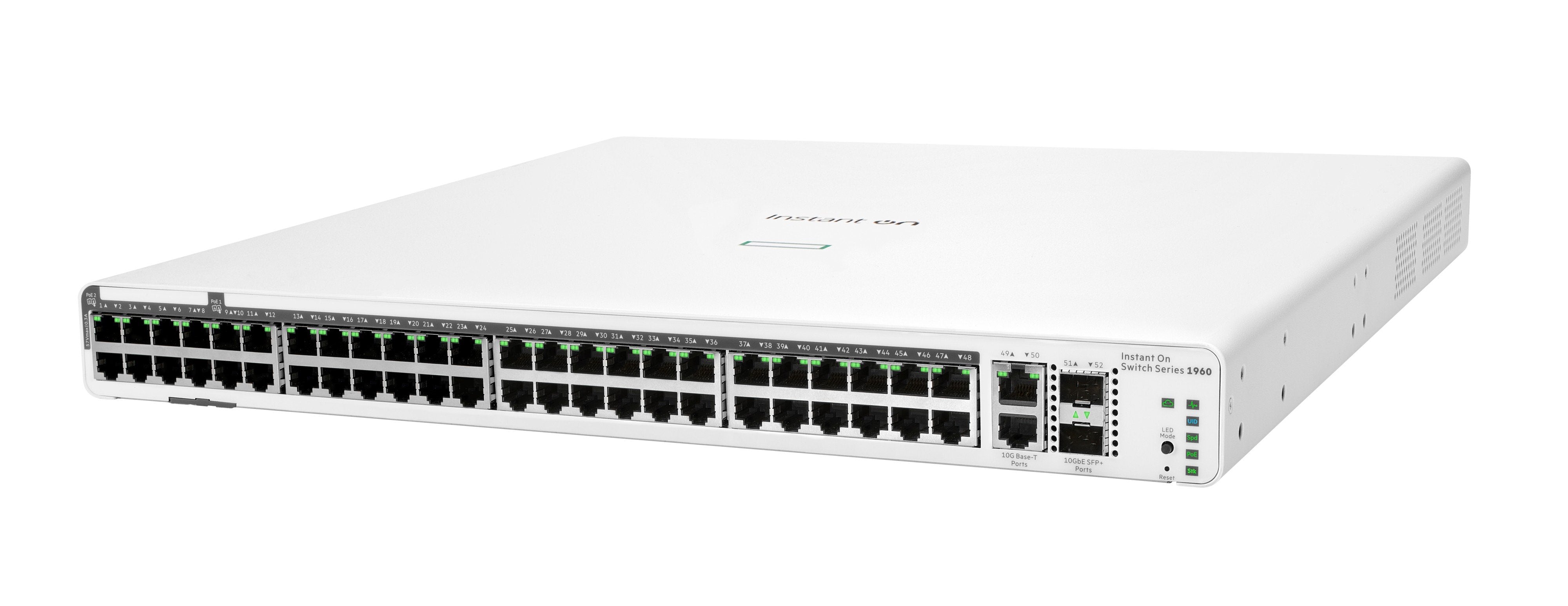 EAN 0190017522906 - HPE Aruba Networking Networking Instant On Switch 40p Gigabit CL4 8p Gigabit CL6 PoE 2p 10GBT 2p SFP+ 600 imagen 2