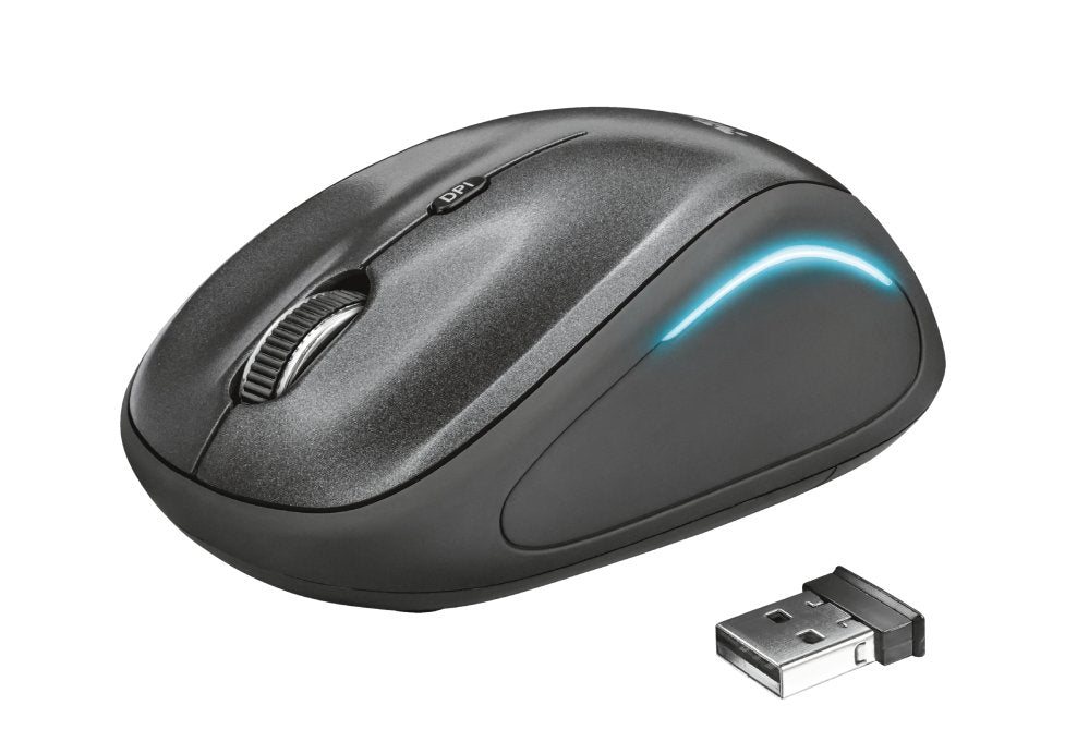 EAN 8713439223330 - Trust Yvi FX ratón Oficina Ambidextro RF inalámbrico Óptico 1600 DPI imagen 1