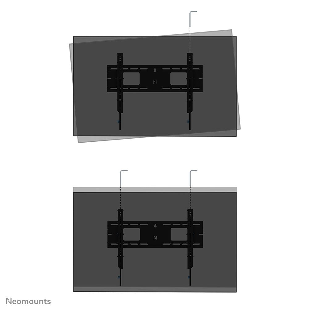 Soporte Neomounts De Pared Para Televisor De Gran Peso