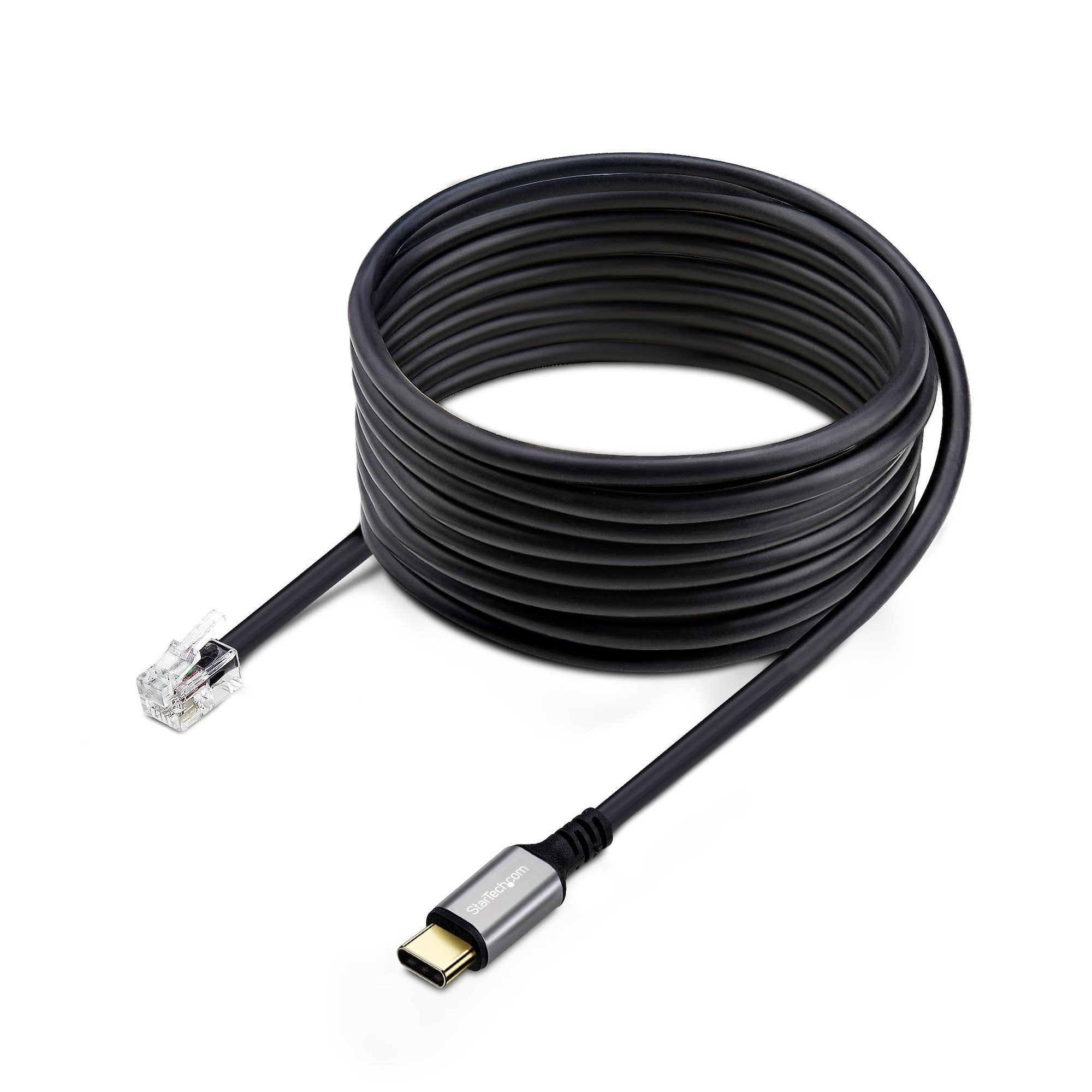 EAN 65030916042 - StarTech.com UR9-HEADSET-ADAPTER cambiador de género para cable RJ-9 Negro imagen 1