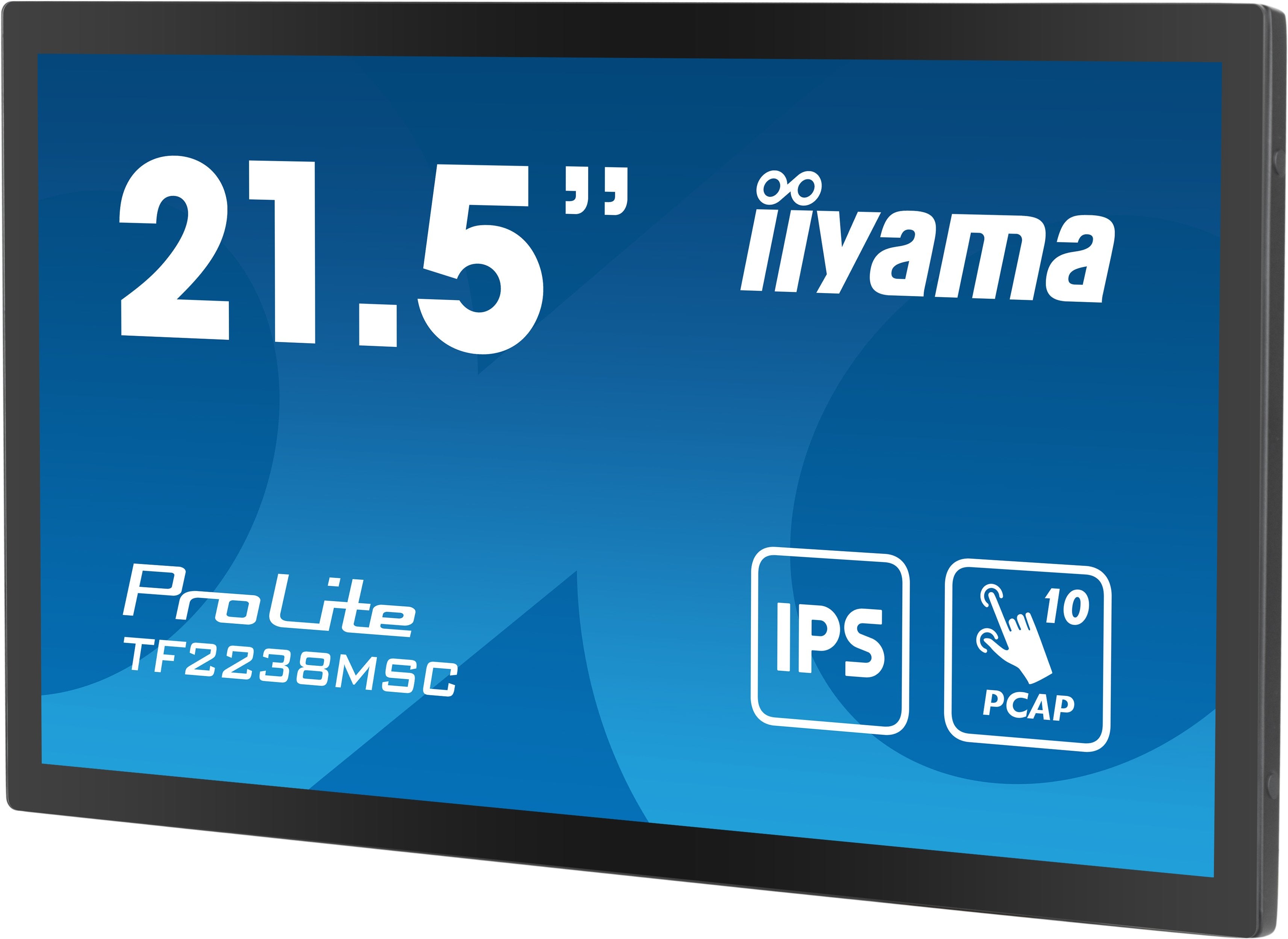 Iiyama 54.5cm 21,5" Tf2238msc-B1 16:9 M-Touch Hdmi+Dp+Usb Retail