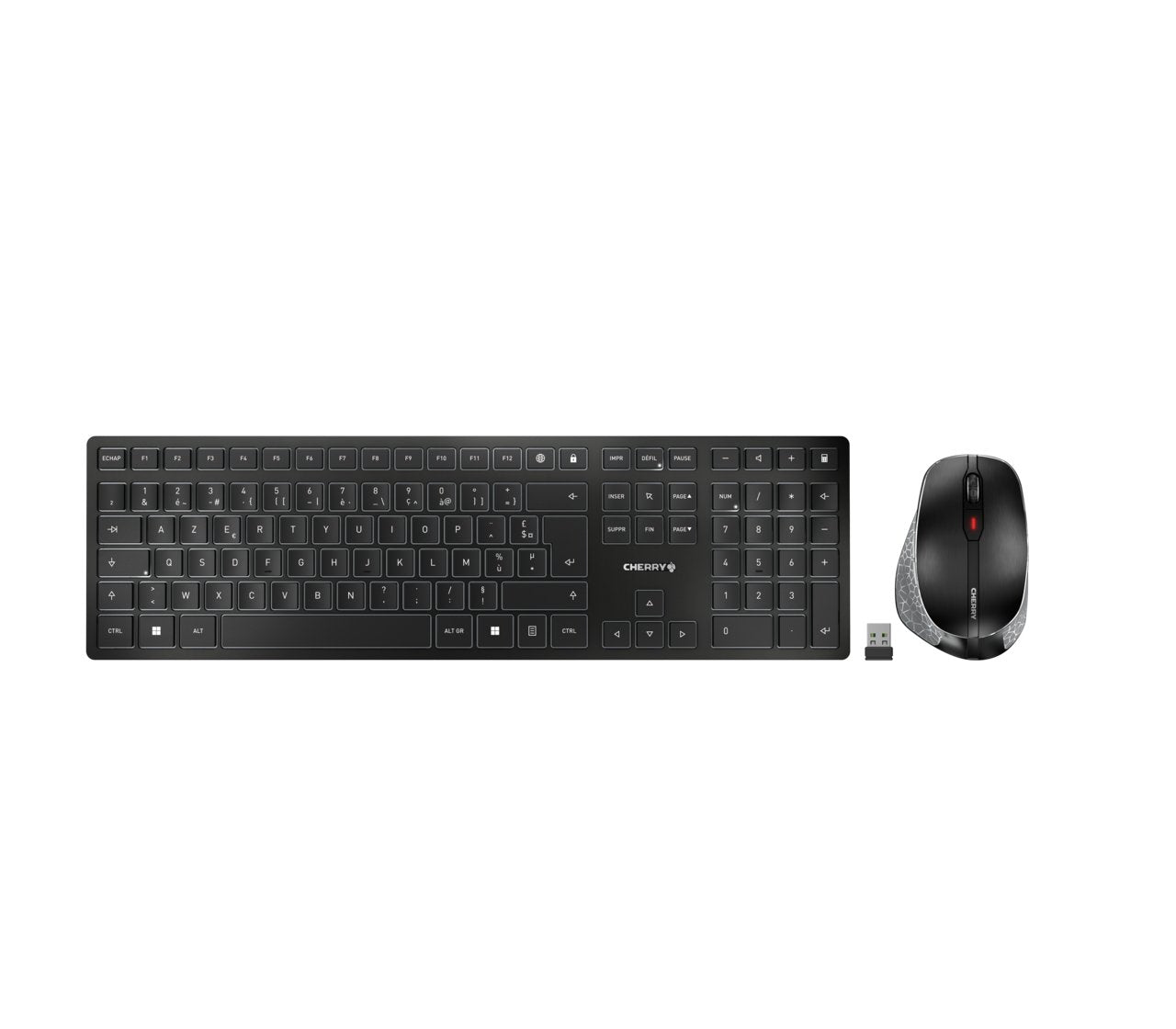 Cherry Tas Escritorio Set Dw 9500 Slim Wireless Fr Diseño Sw