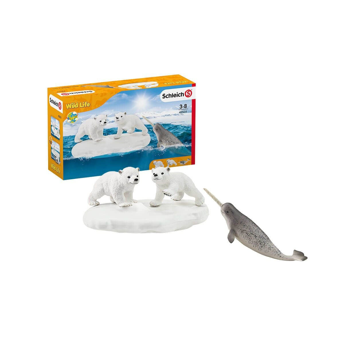 Tobogán De Oso Polar Schleich Wild Life 42531