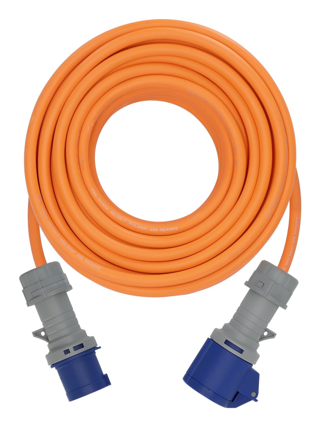 EAN 4007123702084 - Brennenstuhl 1167650425 base múltiple 25 m 1 salidas AC Exterior Naranja imagen 1