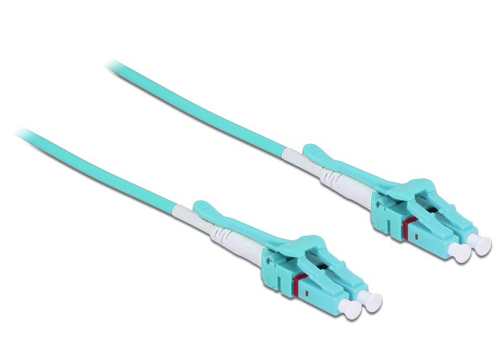 Delock Cable De Fibra Óptica Lc Lc Multimodo Om3 Uniboot 5 M