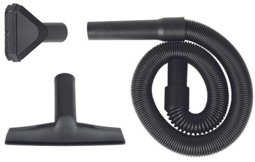 Aspiradora Accesorio De Vástago De Einhell Con Manguera, 3 Partes, Boquilla Negra, Para Aspiradora Inalámbrica Te-Sv 18 Li 2351267