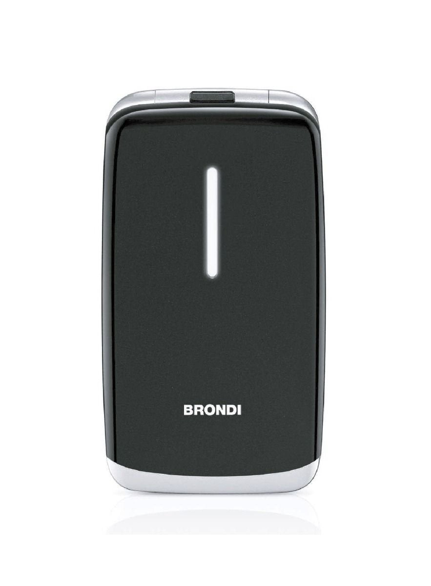 EAN 8015908770506 - Brondi Contender 7,62 cm (3") Negro Teléfono para personas mayores imagen 2