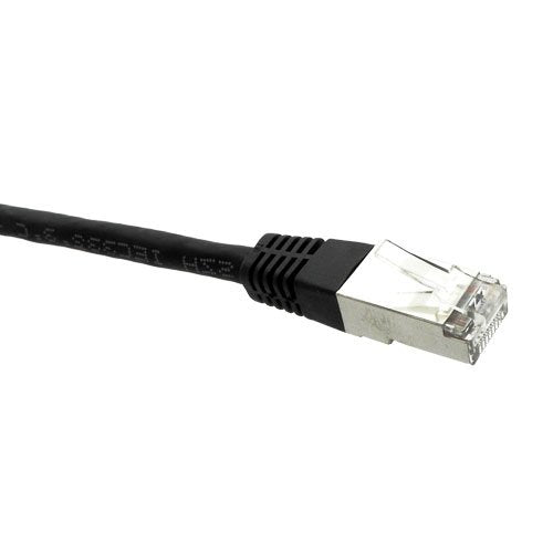 Cat6 Gigatrue Ftp Patch Cable Lszh Black 0.5m Eve637-00m5,